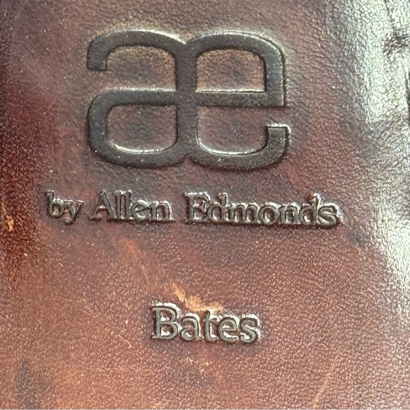 Allen Edmonds Brown Leather Slip On Loafers Mens 10.5 - Picture 5 of 9